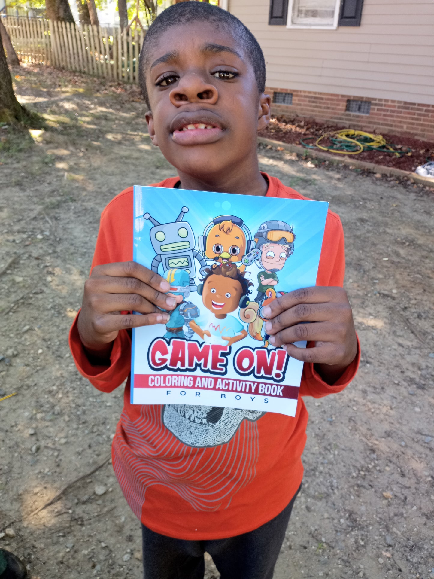 Game On! Coloring & Activity Book