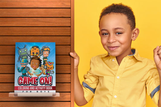 Game On! Coloring & Activity Book